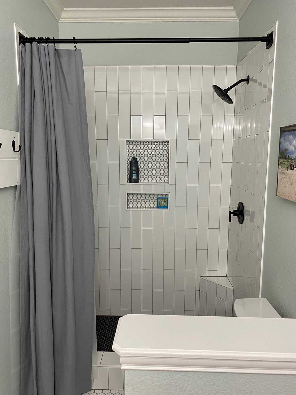 Bathroom Remodel Contractors - Before and After by Modern Blu Flower Mound TX