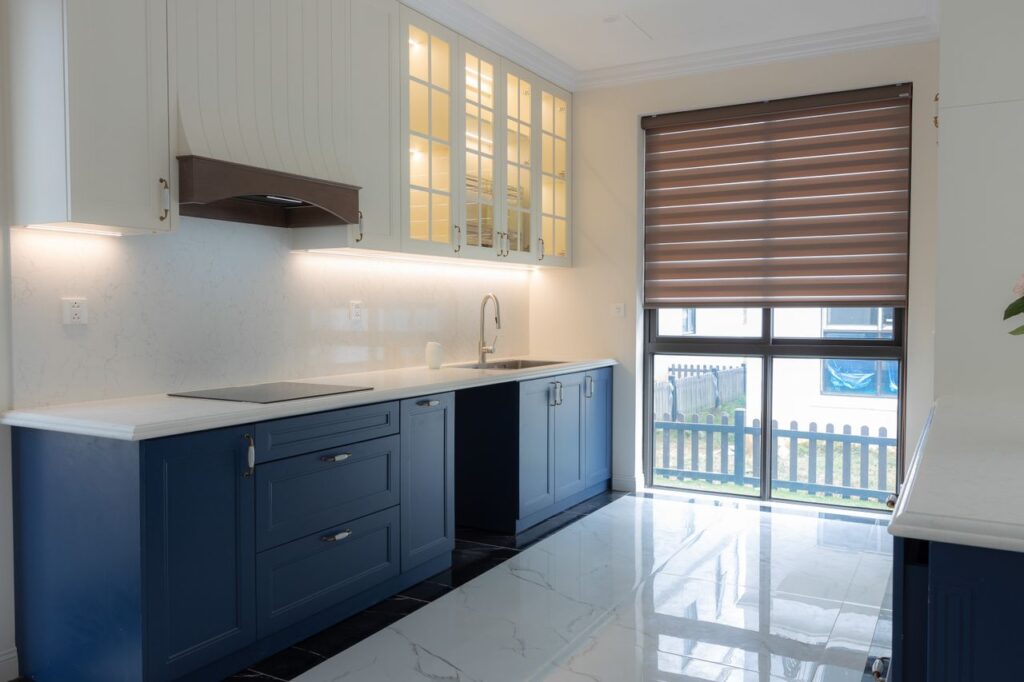 kitchen remodeling with shaker cabinets in highland village near me