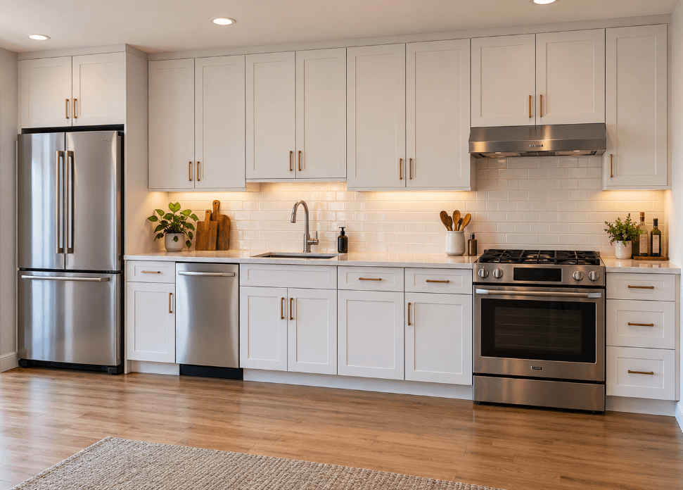 One Wall Kitchen remodeling company near flower mound 1