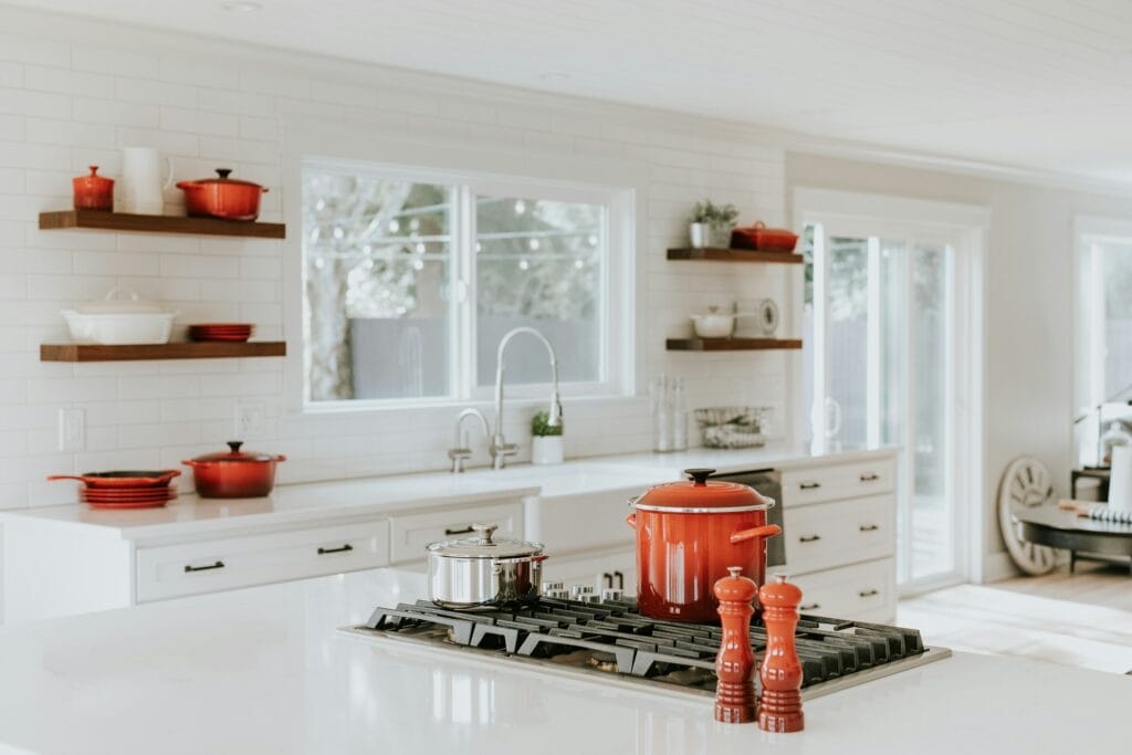 chic kitchen remodeling contractor in roanoke