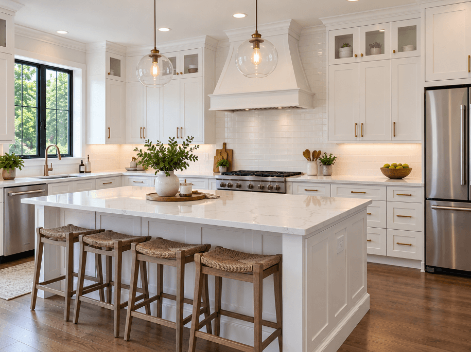 Frisco white kitchen renovation contractor near me
